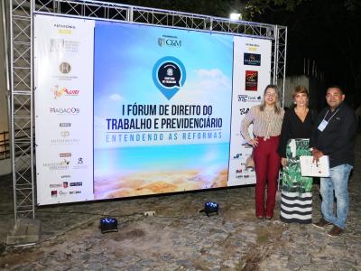 I FÓRUM DE DIREITO DO TRABALHO E PREVIDENCIÁRIO: Entendendo as reformas.