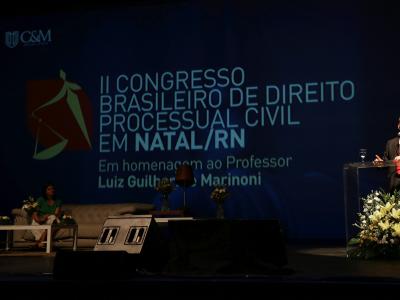 II CONGRESSO BRASILEIRO DE DIREITO PROCESSUAL CIVIL EM NATAL/RN