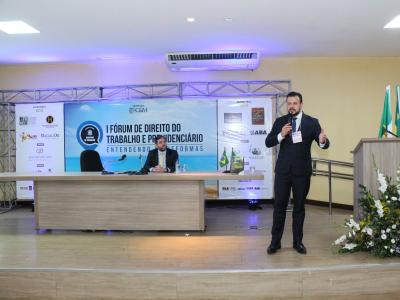 I FÓRUM DE DIREITO DO TRABALHO E PREVIDENCIÁRIO: Entendendo as reformas.